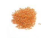 1000 Pcs Orange Ceramic Bead Gold Plated Copper PCB Test Pin Circular Terminal
