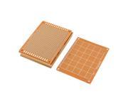 Unique Bargains 12pcs 7 x 9cm Single Side Copper PCB Printed Circuit Board Prototype Breadboard