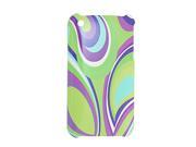 Hard Plastic Back Cover w Colorful Print for iPhone 3G