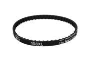 Unique Bargains 108XL Series 025 54 Teeth 5.08mm Pitch 6.4mm Wide Industrial Timing Belt