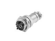 Unique Bargains 250V 7A 3 Pins Electrical Deck Aviation Connector Adapter