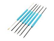 Unique Bargains Plastic Coated Handle Soldering Solder Assist Disassembly Tool 6 Pcs Dbcde