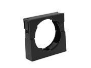 Unique Bargains Black Hard Plastic 42.5mm Dia. Bellows Pipe Support