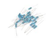 Unique Bargains 30 Pcs Colored Ring Flameproof 68K Ohm 1W 1% Power Metal Oxide Film Resistor