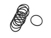 Unique Bargains 10 Pcs 41mm External Dia 3.5mm Thickness Rubber Oil Seal O Ring Gaskets