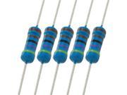 Unique Bargains Unique Bargains 500pcs Axial Lead Metal Film Resistor 4.7K Ohm 1 2W 4K7 1%