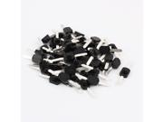 Unique Bargains 50 Pcs 2 Pin Self Locking Push Button Tactile Tact Switches 17x12x9mm