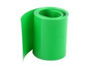 Unique Bargains 5Meter 56mm Width PVC Heat Shrink Wrap Tube Green for AAA Battery Pack