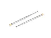 2pcs 10 26cm Length 5 Section Telescopic Antenna Aerial Mast for Remote Control