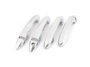 Unique Bargains 4 in 1 Chrome Plated ABS Automobile Door Handle Covers for Generation Accord 9