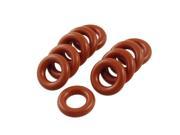 Unique Bargains 10 Pcs Silicone O Ring Seal Sealing Washer Gasket 7mm x 13mm x 3mm