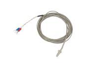 Unique Bargains 0 400 Celsius 2 Fork Terminal 3 Meter Thermocouple Temperature Sensor