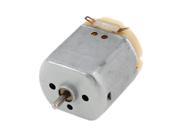 Unique Bargains DC 3V 8000RPM Speed 2mm Dia Drive Shaft Electric Motor Replacement Silver Tone
