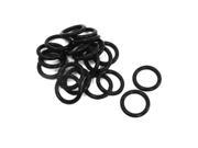 Unique Bargains 20Pcs 22mm OD 3.1mm Thickness Industrial PU O Ring Oil Seal Gaskets