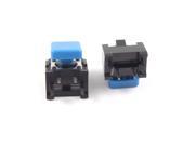 10pcs Square Cap Right Angle Momentary Tactile Tact Push Button Switch 12x12x9mm