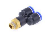 1 8 PT Thread 8mm Push in One Touch Tube Pipe Pneumatic Quick Fittings