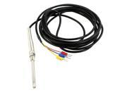 Unique Bargains Unique Bargains 0 400 Degree Celsius 5mm x 50mm Temperature Sensor Probe Thermocouple 3 Meters