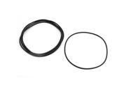 Unique Bargains 5PCS Black 145mm OD 3.5mm Thickness Rubber O ring Oil Seal Gaskets
