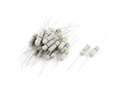 30 Pcs 0.47 Ohm 2W Resistance Fixed Carbon Film Resistors