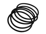 Unique Bargains 5 x Black Industrial Flexible Rubber O Ring Seal Gasket 100mm x 5mm