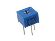 Unique Bargains 3362P 5K ohm Trimmer Pot Potentiometers Variable Resistors 50pcs