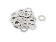 25Pcs M12 x 24mm x 2mm 304 Stainless Steel Flat Washer for Screw Bolt