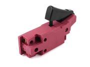 Red Black Plastic AC 250V 10A Electric Controll Tool Trigger Switch