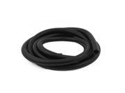 Unique Bargains 28mm x 24mm Flexible Bellows Hose Pipe Wire Protect Corrugated Tube 4.6M Long