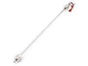 Unique Bargains 500mm Stainless Steel 2 Channel Water Level Liquid Sensor Vertical Float Switch