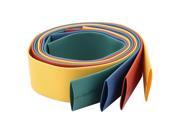 Ratio 2 1 Cable Wire Wrap Heat Shrinking Tubing Sleeving Tube 1.6Ft 4pcs