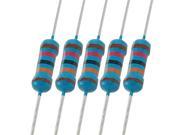 Unique Bargains Unique Bargains 500pcs 1 2W 120K Ohm 1% Through Hole Metal Film Resistor