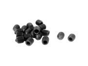 M8x10mm 1.25mm Pitch 12.9 Alloy Steel Hex Socket Set Cone Point Grub Screws x 20