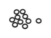 5 Pairs Black Rubber O Ring Oil Seal Gaskets 14mm x 8mm x 3.1mm
