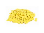 Unique Bargains 269Pcs 9mm 10mm 12mm Yellow Heat Shrink Tube Sleeving Wrap Wire Kit 2 1
