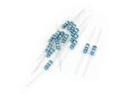 15pcs 11x4mm Body 1W 1% 0.2 Ohm Axial Lead Metal Film Resistors