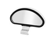 Unique Bargains Convex Mirrors Car Auxiliary Wide Angle Rearview Blind Spot Mirror Silver Tone