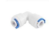Water Dispenser Two Way Quick Adapter Connector White