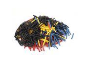 Unique Bargains 1000Pcs 3mm 2 1 Heat Shrink Tube Sleeving Wrap Wire Kit Red Yellow Blue Black