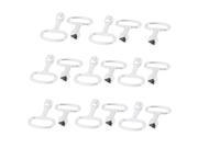 Unique Bargains 15pcs Cupboard Train Triangle Socket Spanner Key for 8mm Triangular Panel Lock