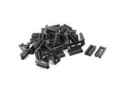 Unique Bargains 30Pcs 2.54mm Pitch Soldering 18 Pin DIP IC Sockets Adaptor