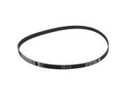 Unique Bargains T5x620 124 Tooth 10mm Width Black Rubber Groove Timing Belt 24.4 for 3D Printer