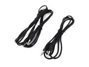 Unique Bargains 3pcs 3.5mm Male to Male Jack Audio Stereo Cable 1.2m for PC MP3 MP4