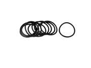 Unique Bargains 10 Pcs 47mm x 3.1mm x 40.8mm Industrial Rubber O Ring Oil Seal Gaskets