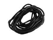 Unique Bargains Polyethylene Black Spiral Wrapping Band Cable Wire Manager 10mm Dia 7M Long