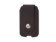 Magnetic Flip Faux Leather Brown Pouch Bag Case for iPhone 3G