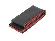 2pcs 35mm Dia 500mm Long Heat Shrink Tubing Wire Wrap Cable Sleeve Red Black 2pcs 35mm Dia 500mm Long Heat Shrink Tubing Wire Wrap Cable Sleeve Red Black