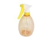 Unique Bargains Clear Yellow Hair Salon Cosmetic Spraying Spray Bottle 500ml
