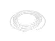 Unique Bargains White Protective Heat Resistant Sleeve Sleeving 4.5mm x 5m for Cable Wire