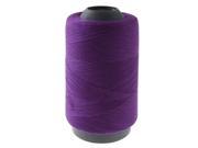 Unique Bargains Purple Cotton Sewing Thread Reel Tailoring String Line