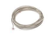 Unique Bargains Temperature Sensor Probe Tester K Type Thermocouple Wire 0.4mm x 7.5m